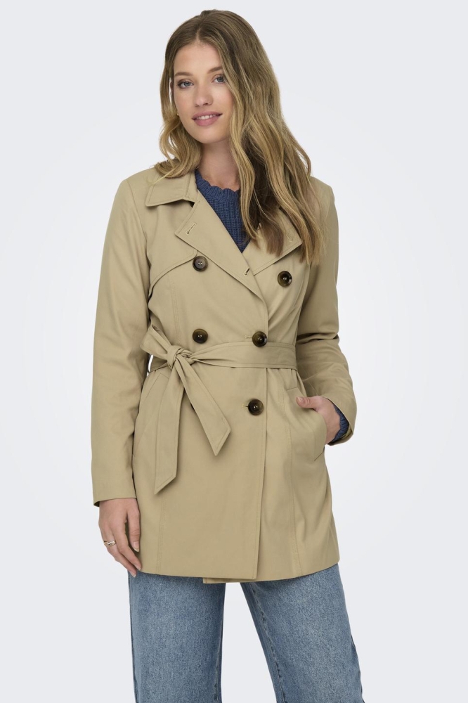 ONLVALERIE TRENCHCOAT OTW NOOS 15191821 Ginger Root